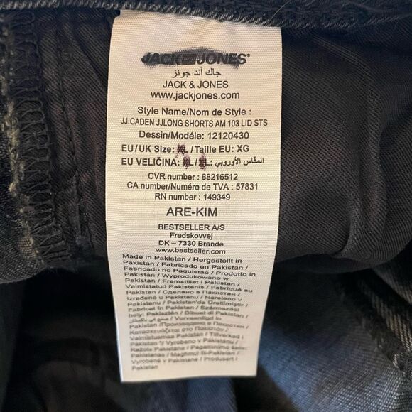 Jack & Jones Liam Skinny fit grey/black distress Jeans size 27 new witho… - Picture 4 of 7